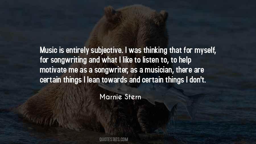 Music And Songwriting Quotes #1218924