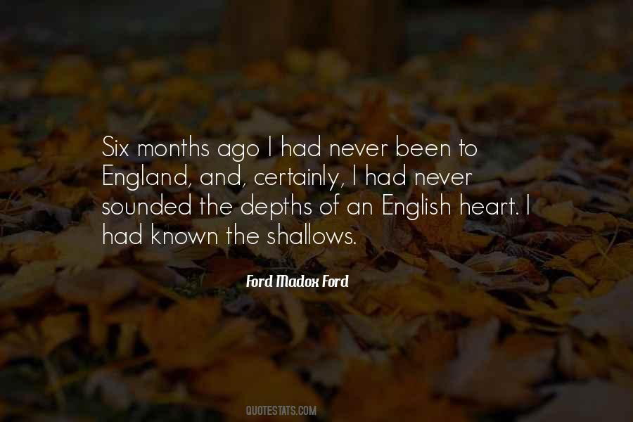Madox Ford Quotes #870206