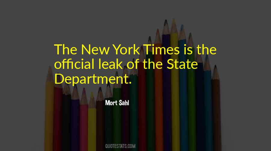 Quotes About New York Times #1027296