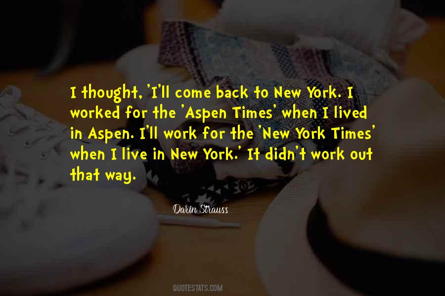 Quotes About New York Times #1653278