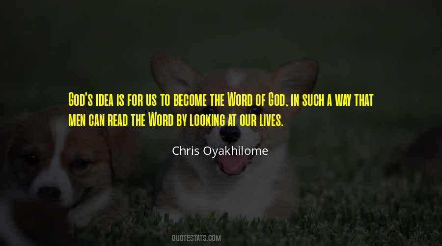 Read The Word Of God Quotes #1440672