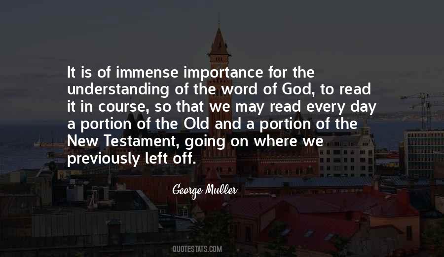 Read The Word Of God Quotes #1612095