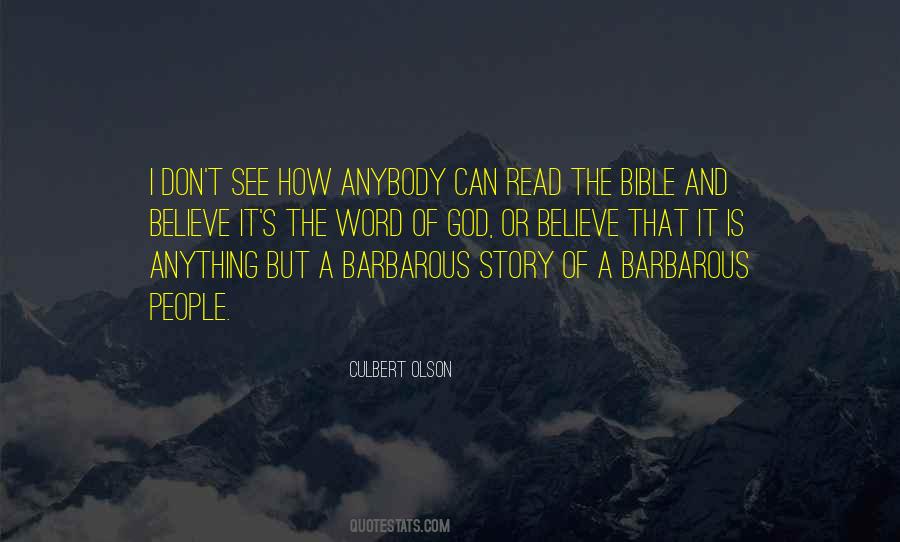 Read The Word Of God Quotes #266942