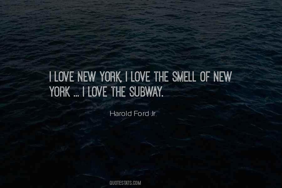 Quotes About New York Love #109354