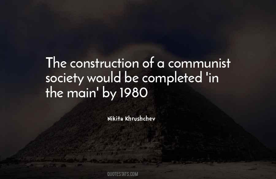 Communist Society Quotes #729914