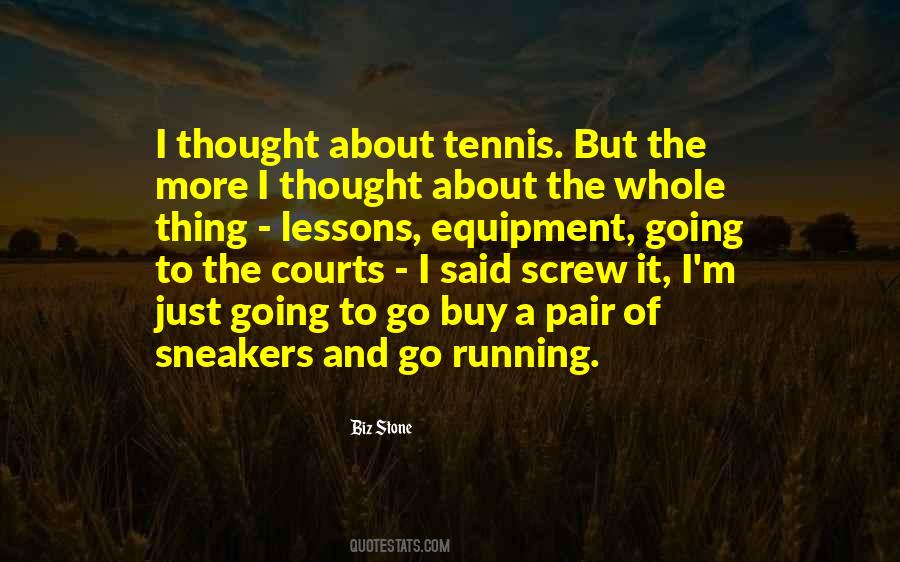 Tennis Lessons Quotes #132909