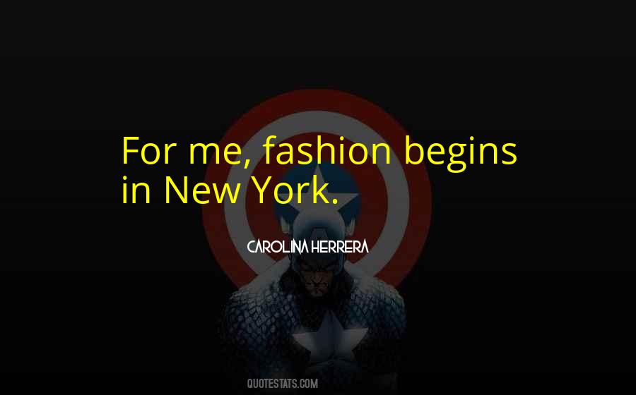 Quotes About New York Fashion #1434210