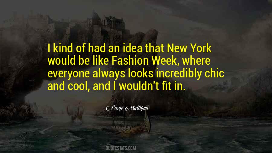 Quotes About New York Fashion #1646786