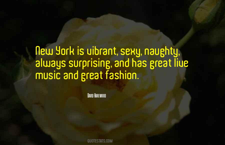 Quotes About New York Fashion #267016