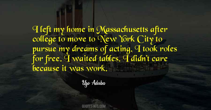 Quotes About New York Dreams #1131683
