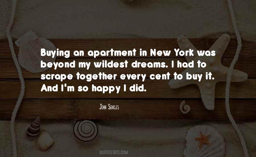 Quotes About New York Dreams #1479342