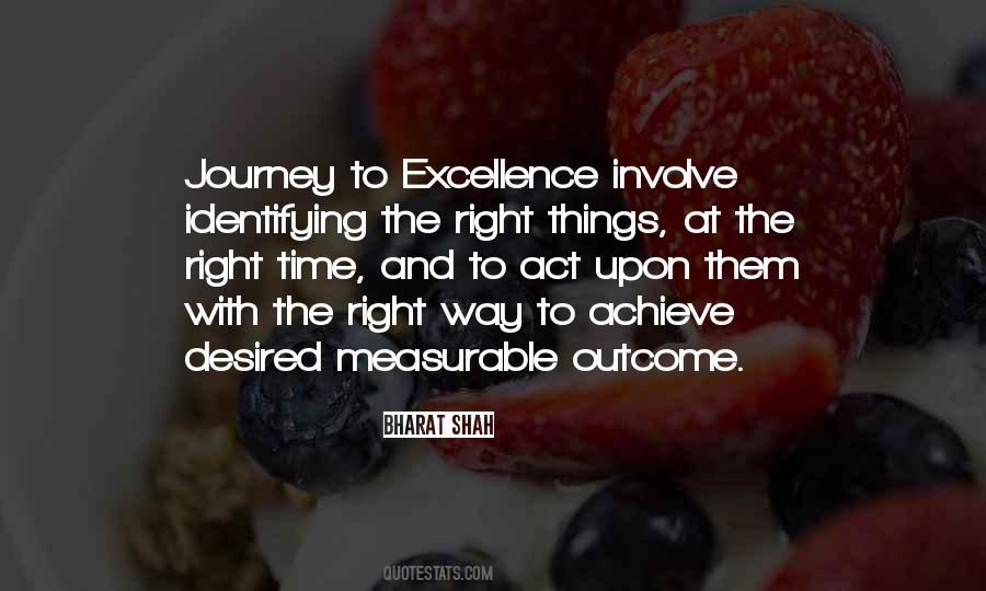 Achieve Excellence Quotes #1210061