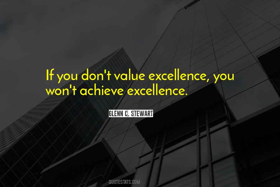 Achieve Excellence Quotes #616402