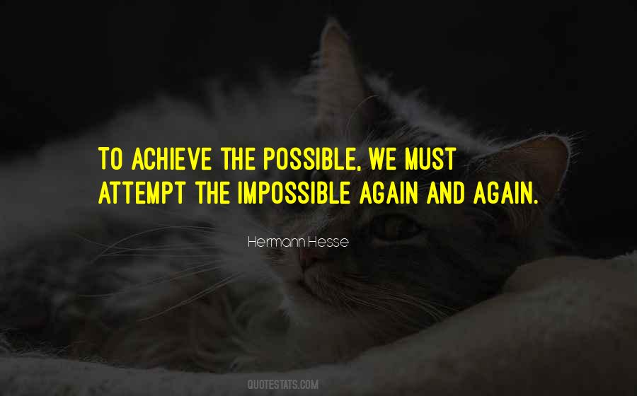 Achieve Impossible Quotes #1373479