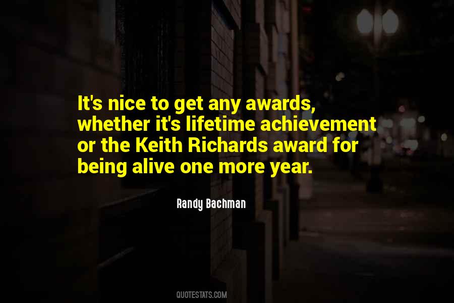 Achievement Award Quotes #1857489