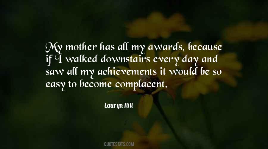 Achievement Awards Quotes #408455