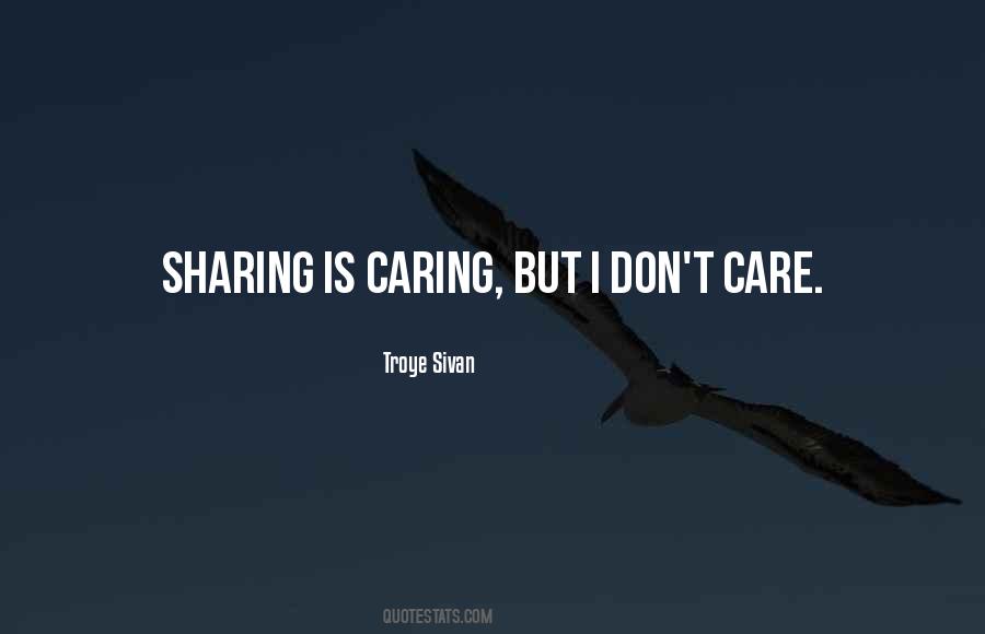 Sharing Caring Quotes #1157741