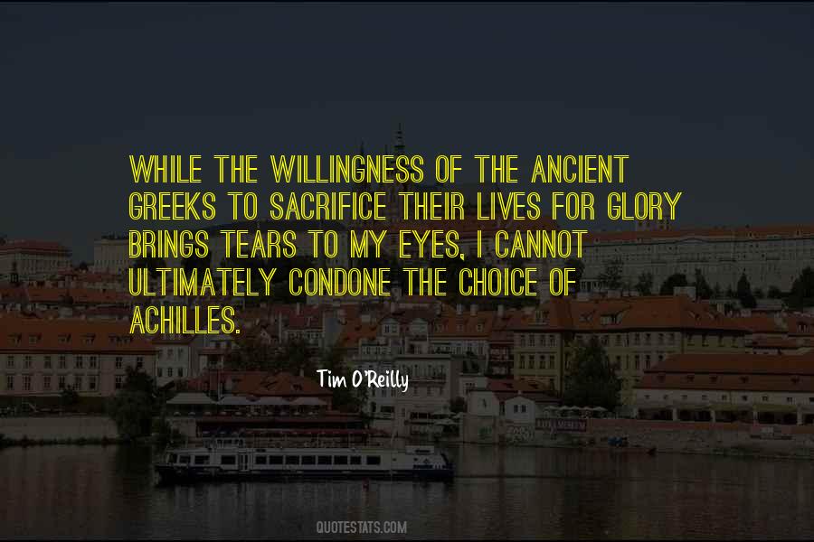 Achilles Glory Quotes #325877