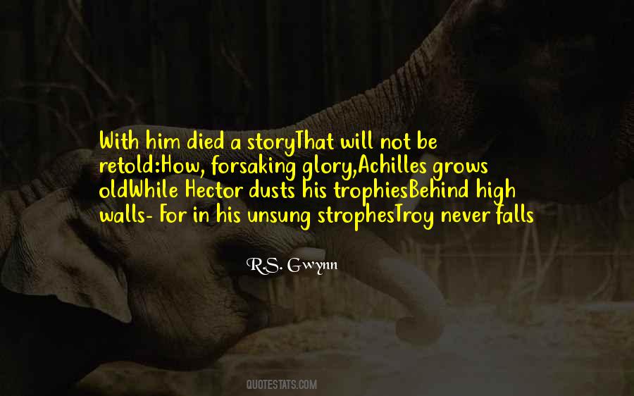 Achilles Glory Quotes #544831