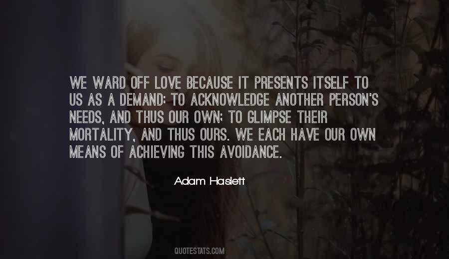 Acknowledge Love Quotes #1414913