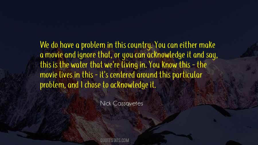 Acknowledge The Problem Quotes #1857009