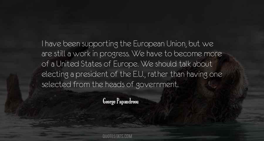 United States Of Europe Quotes #1020582
