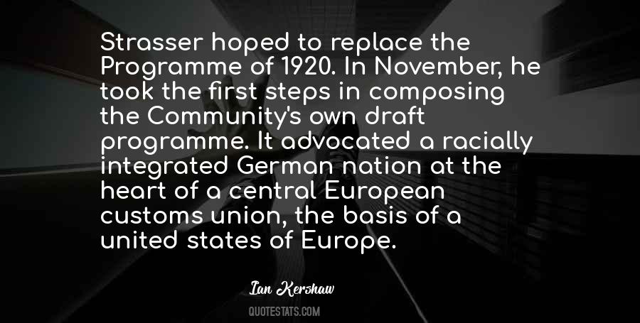 United States Of Europe Quotes #1237136