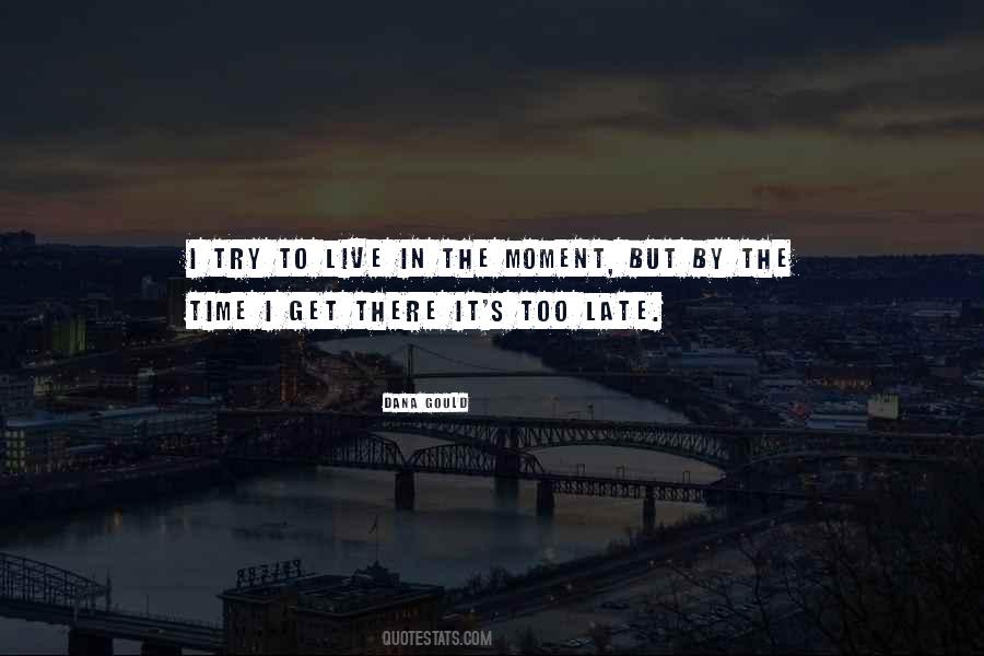 It S Too Late Quotes #905815