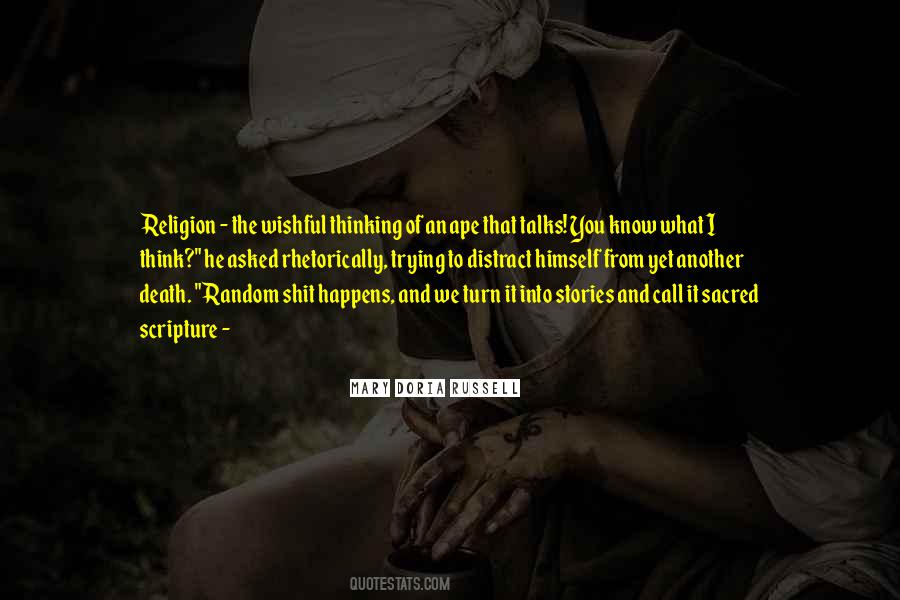 What We Think We Know Quotes #18103