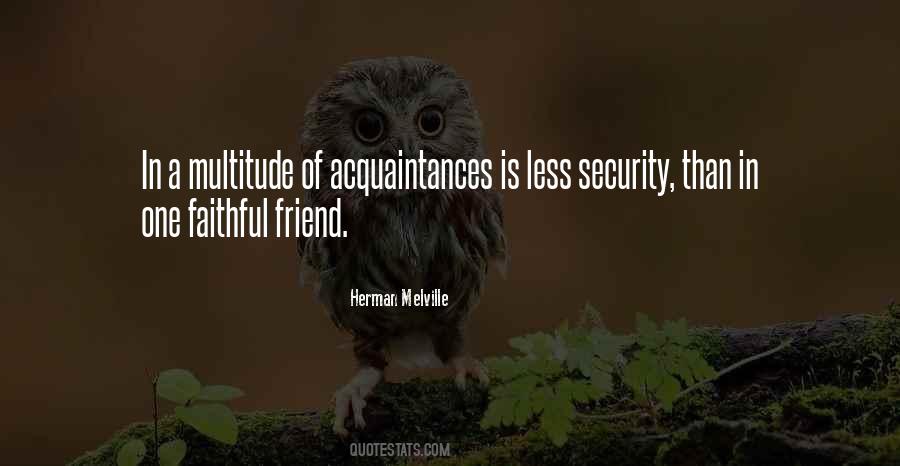 Acquaintance Friendship Quotes #541167