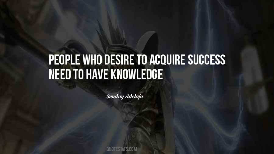 Acquire Knowledge Quotes #992301