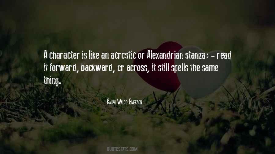 Acrostic Quotes #1194816