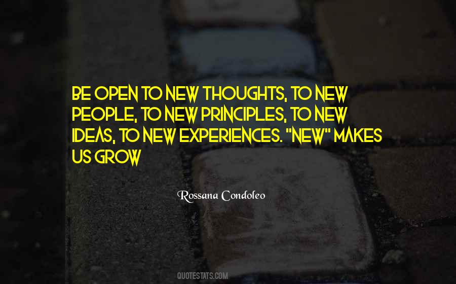 Quotes About New Thoughts #1832205