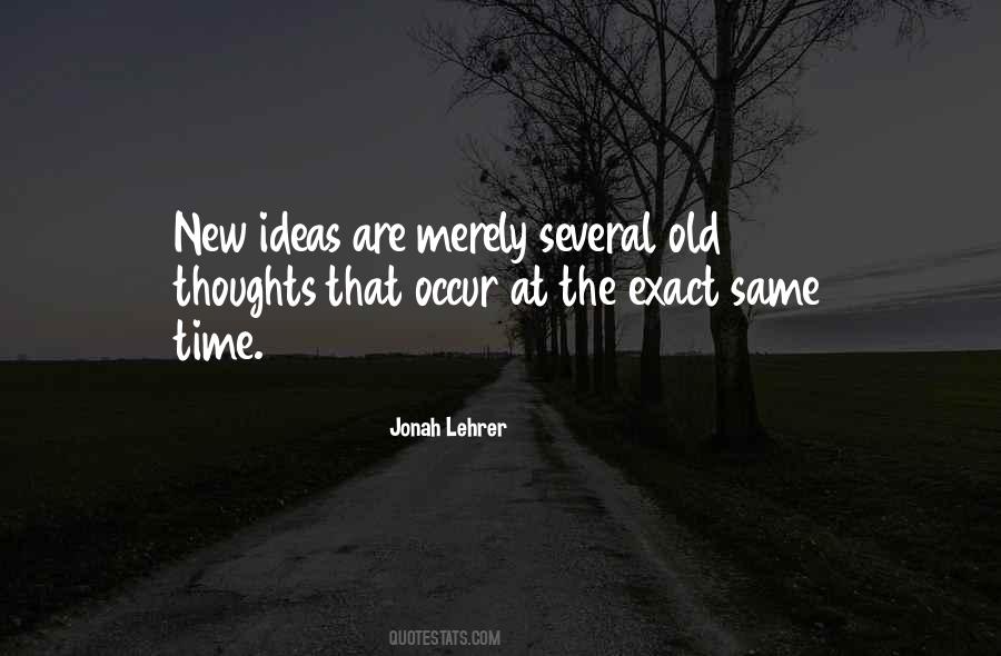 Quotes About New Thoughts #410772