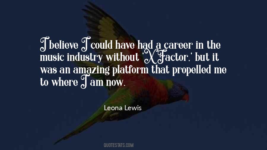 Music Career Quotes #319578