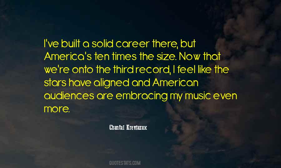 Music Career Quotes #421295