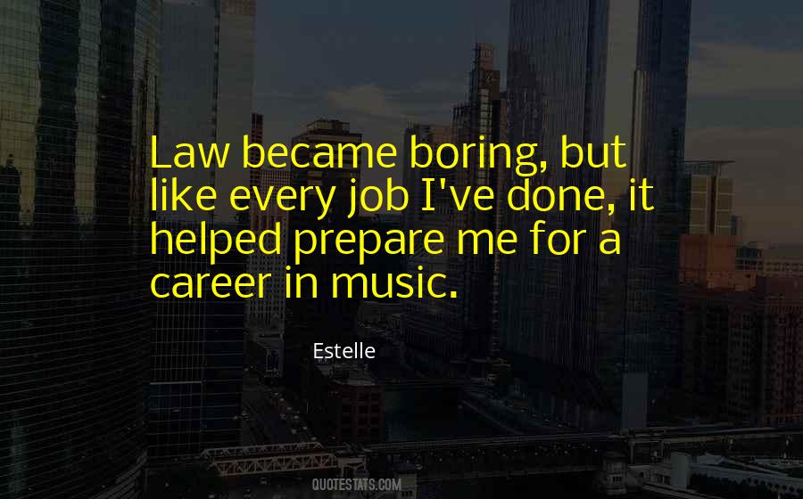 Music Career Quotes #608197
