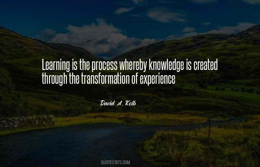 Learning Through Experience Quotes #1815402