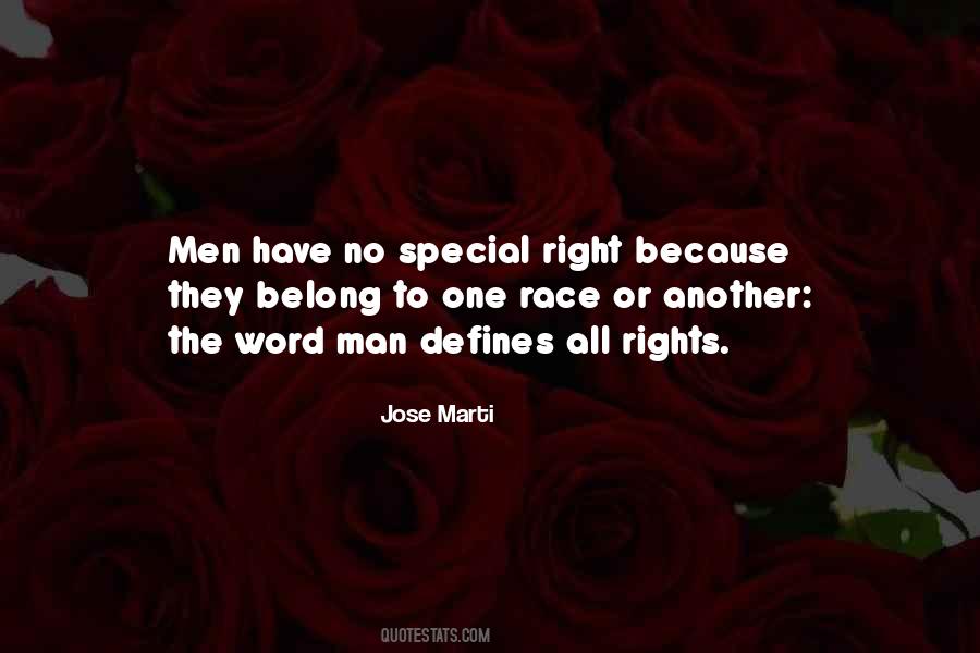 Special Rights Quotes #1644920