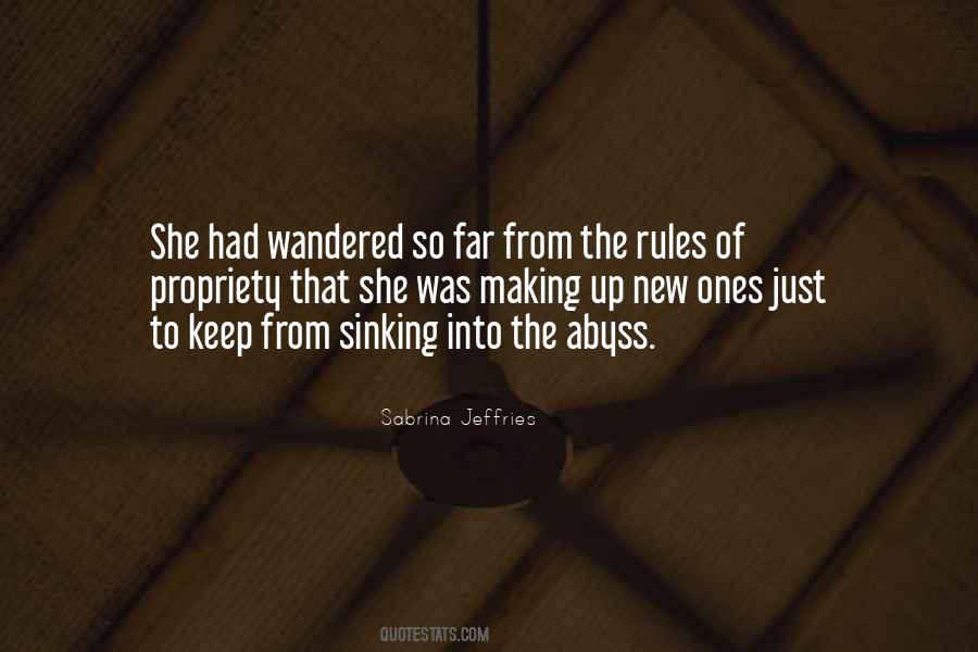 Quotes About New Rules #459790