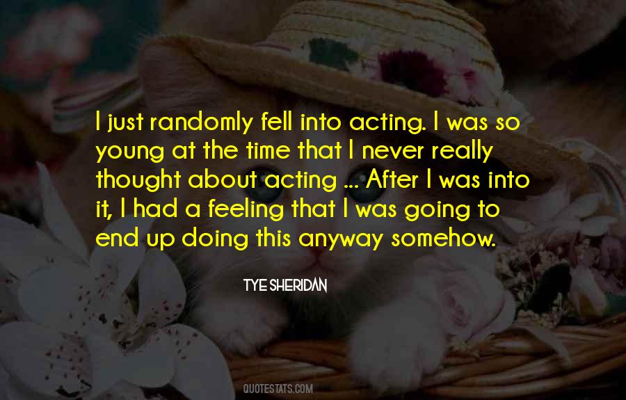 Acting Like Everything's Okay Quotes #23850