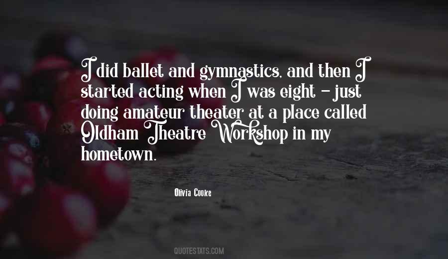 Acting Workshop Quotes #547075