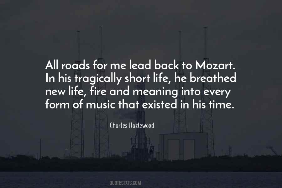 Quotes About New Roads #631514