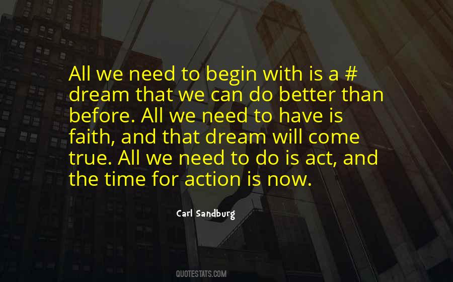 Action And Faith Quotes #491883