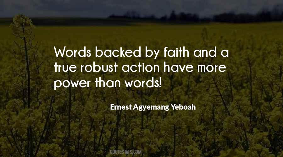 Action And Faith Quotes #590012