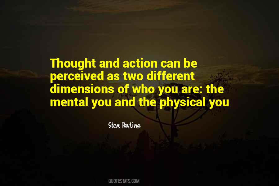 Action And Thought Quotes #409053