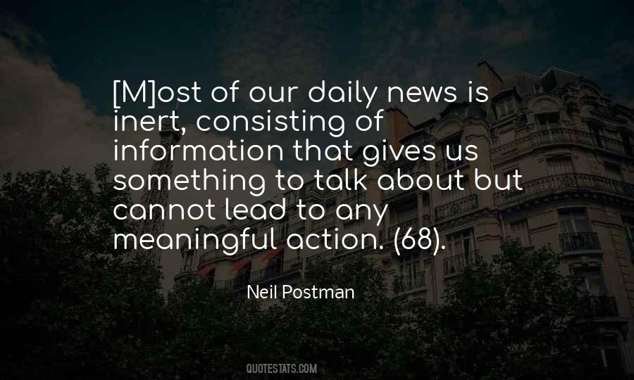 Action Not Talk Quotes #1600082