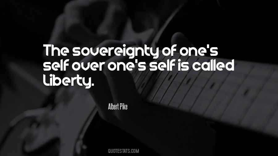 Self Sovereignty Quotes #741458