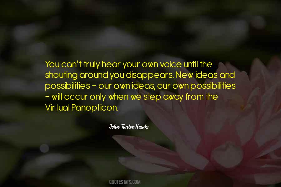 Quotes About New Possibilities #289522