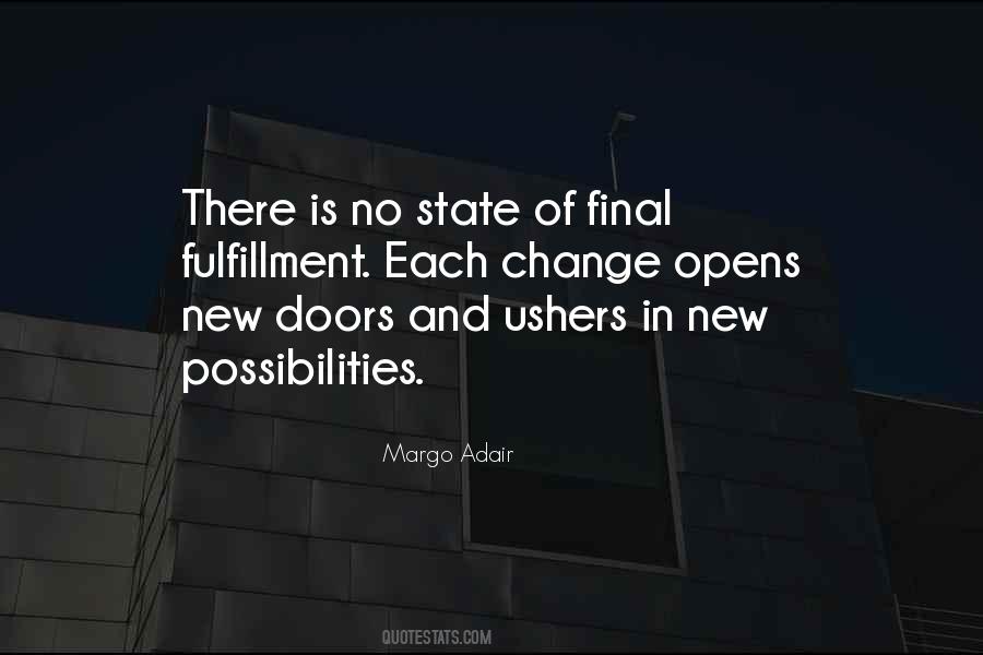 Quotes About New Possibilities #807919